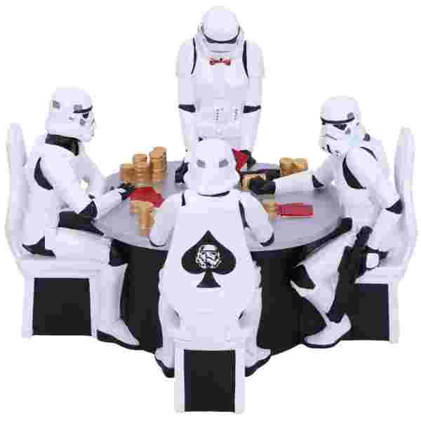 NEMESIS NOW STORMTROOPER POKER FACE 18.3CM KIPEC