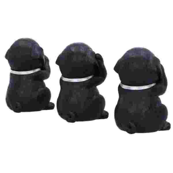 NEMESIS NOW THREE WISE LABRADORS 8.5CM KIPCI - Image 4