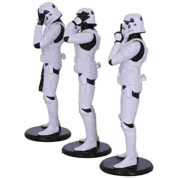 NEMESIS NOW THREE WISE STORMTROOPER 14CM FIGURICE - Image 2