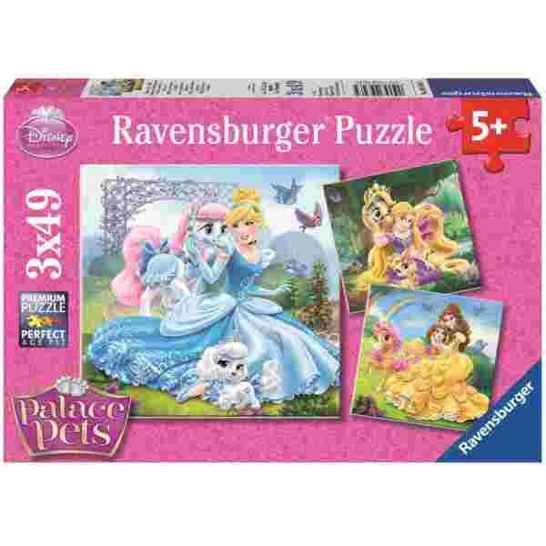 Sestavljanka Princese 3x49d