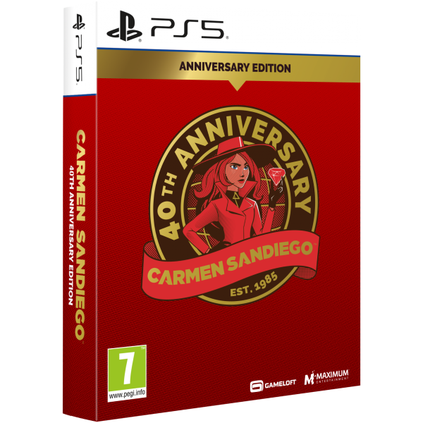 Carmen Sandiego 40th Anniversary Edition (Playstation 5)