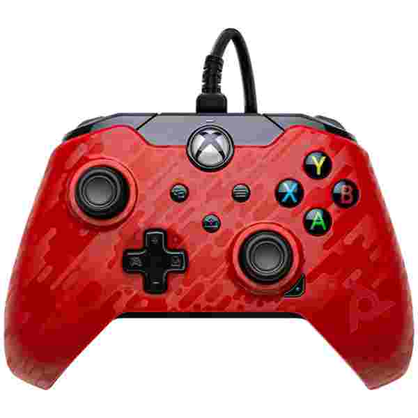 PDP XBOX WIRED CONTROLLER RED CAMO žični kontroler - Image 3