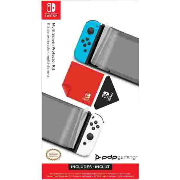 PDP NINTENDO SWITCH ZAŠČITA ZA ZASLON - KIT (SWITCH & OLED)