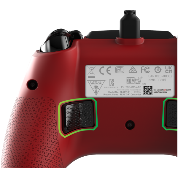 TURTLE BEACH KONTROLER REACT-R XBOX RDEČE BARVE - Image 2