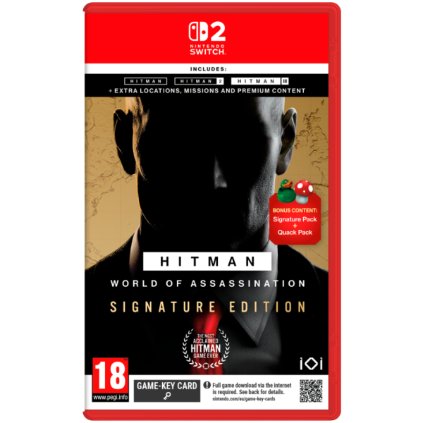 hitman world of assassination signature edition (nintendo switch 2)