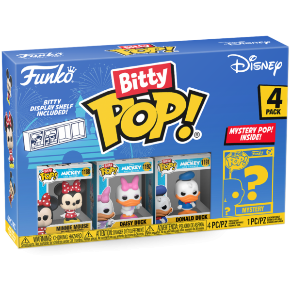 FUNKO BITTY POP: DISNEY - MINNIE 4PK