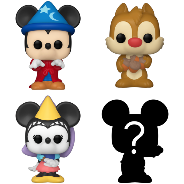 FUNKO BITTY POP: DISNEY - SORCERER MICKEY 4PK - Image 2