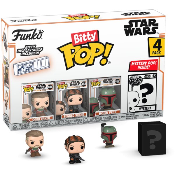FUNKO BITTY POP: MANDALORIAN 4PK - MARSHAL