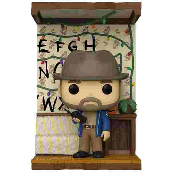 FUNKO POP DELUXE: STRANGER THINGS - BUILD A SCENE - HOPPER