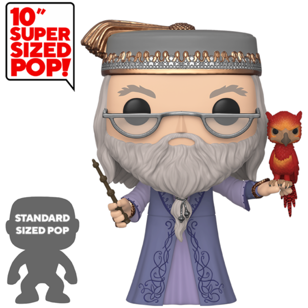 FUNKO POP HP: HARRY POTTER - 10" DUMBLEDORE W/FAWKES