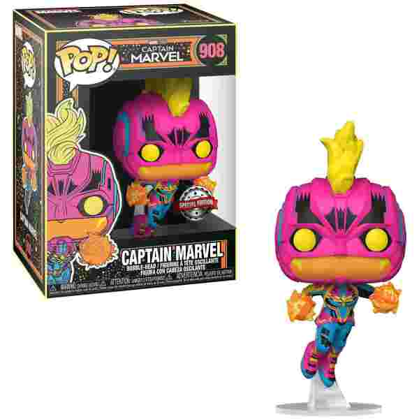 FUNKO POP: MARVEL - CAPTAIN MARVEL - CAPTAIN MARVEL BLACKLIGHT (EXCL.) - Image 2