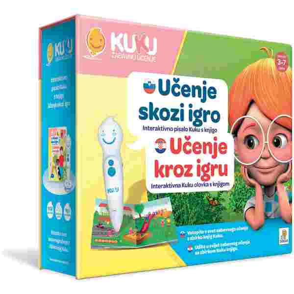 Interaktivno pisalo Kuku s knjigo - Učenje skozi igro