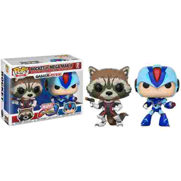 POP! Figura 2-PACK: CAPCOM VS. MARVEL: ROCKET VS MEGAMAN X - Image 2