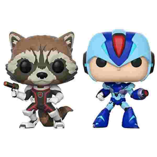 POP! Figura 2-PACK: CAPCOM VS. MARVEL: ROCKET VS MEGAMAN X