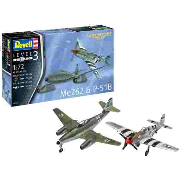 Combat Set Me262  P 51B    090