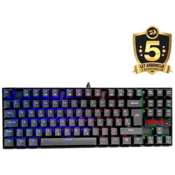 REDRAGON KUMARA K552RGB 1 RGB MEHANSKA TIPKOVNICA S ŠUMNIKI