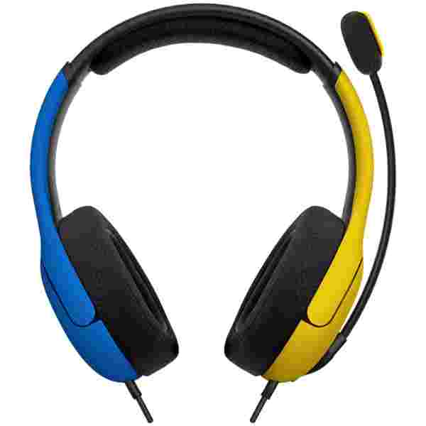 Slušalke PDP LVL40 Chat Stereo Headset za NINTENDO SWITCH rumeno modre barve - Image 4
