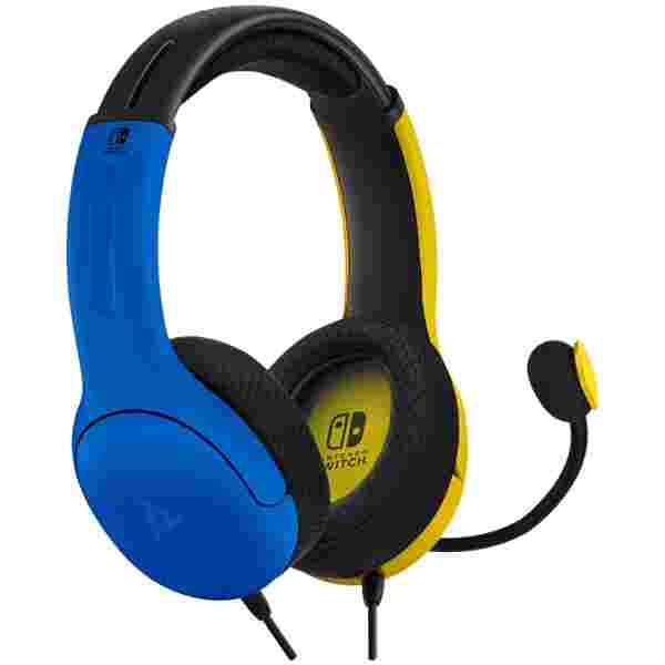 Slušalke PDP LVL40 Chat Stereo Headset za NINTENDO SWITCH rumeno modre barve - Image 3