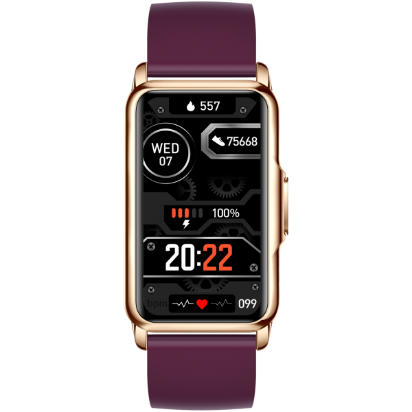 MOYE KRONOS FIT BUDDY SMART BAND VIJOLIČNE BARVE
