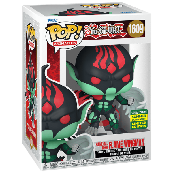FUNKO POP ANIMATION: YU-GI-OH! - ELEMENTAL HERO FLAME WINGMAN - Image 2