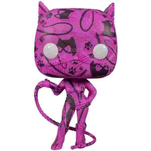 FUNKO POP ART SERIES BATMAN   CATWOMAN EXC WCASE