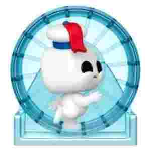 FUNKO POP DELUXE Ghostbusters mini puft on hamster wheel - Image 2