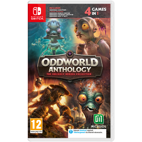 Oddworld Anthology The Unlikely Heroes Collection Nintendo Switch
