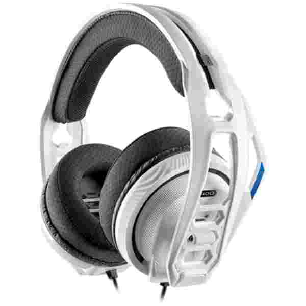 Nacon | RIG 400HS WHITE PS4/PS5 žične gaming stereo slušalke za PS4 in PS5 - BELE BARVE