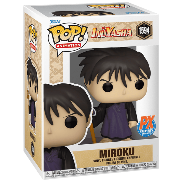 FUNKO POP ANIMATION: INUYASHA - MIROKU (SP) - Image 2