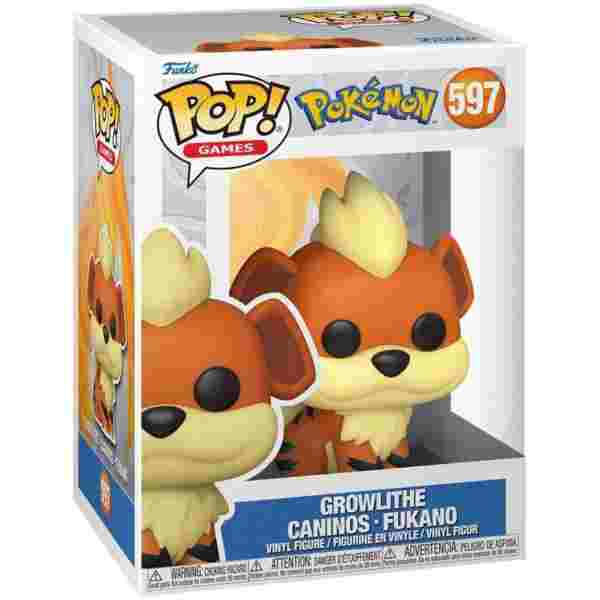 FUNKO POP GAMES: POKEMON - GROWLITHE (EMEA) - Image 3