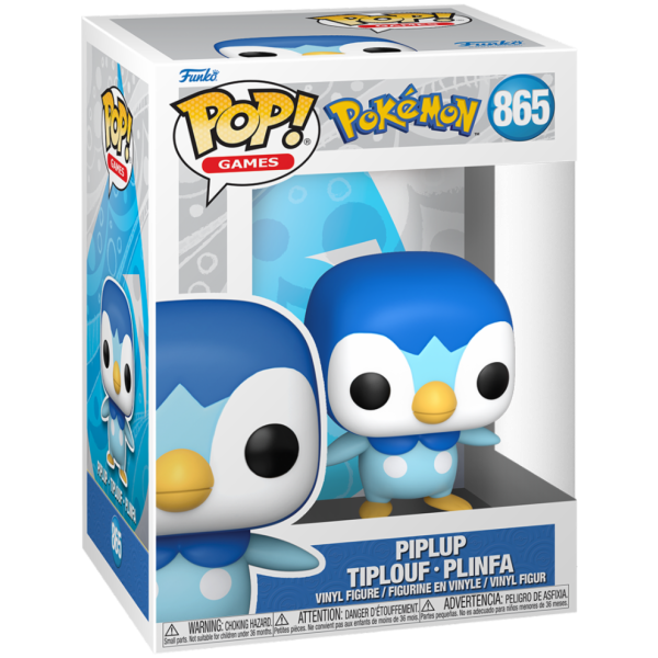 FUNKO POP GAMES: POKEMON - PIPLUP - Image 2