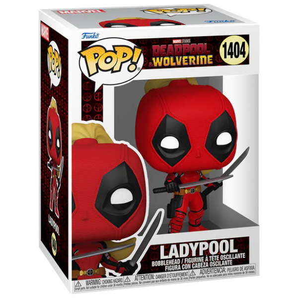 FUNKO POP: MARVEL DEADPOOL - LADY DEADPOOL - Image 2