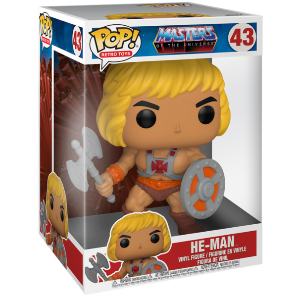 FUNKO POP VINYL: MOTU - 10" HE-MAN - Image 2