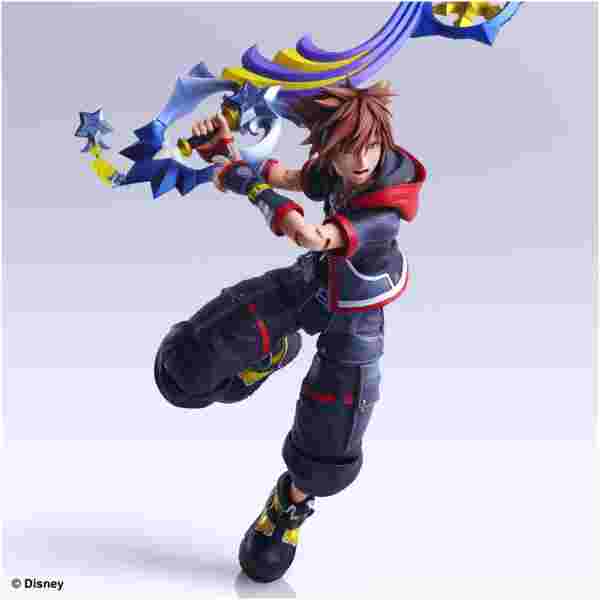 KINGDOM HEARTS III PLAY ARTS KAI ACTION FIGURE - SORA VER. 2 DELUXE figurica - Image 2