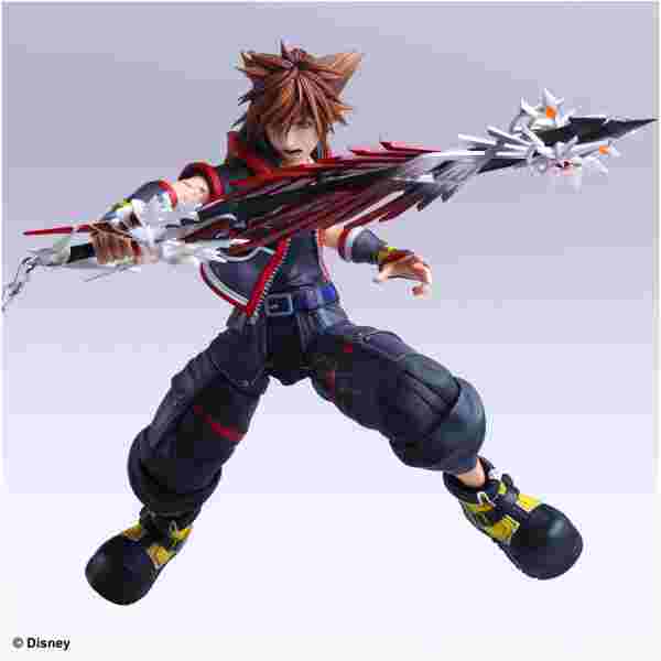 KINGDOM HEARTS III PLAY ARTS KAI ACTION FIGURE - SORA VER. 2 DELUXE figurica - Image 3