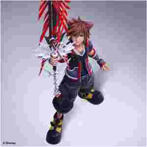 KINGDOM HEARTS III PLAY ARTS KAI ACTION FIGURE - SORA VER. 2 DELUXE figurica - Image 4