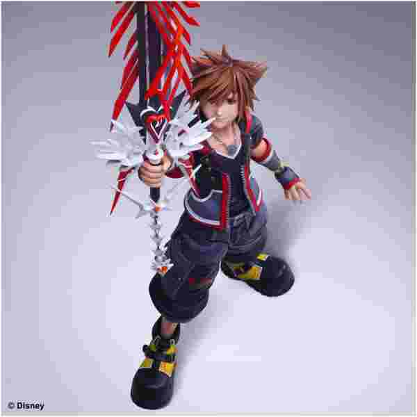KINGDOM HEARTS III PLAY ARTS KAI ACTION FIGURE - SORA VER. 2 DELUXE figurica - Image 4