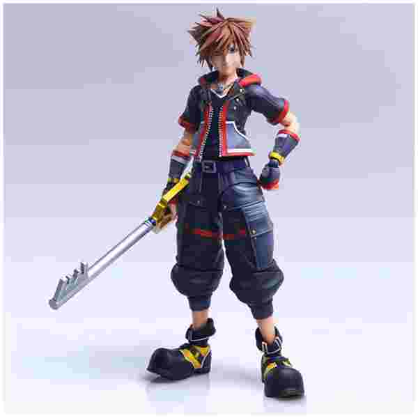 KINGDOM HEARTS III PLAY ARTS KAI ACTION FIGURE - SORA VER. 2 figurica - Image 3