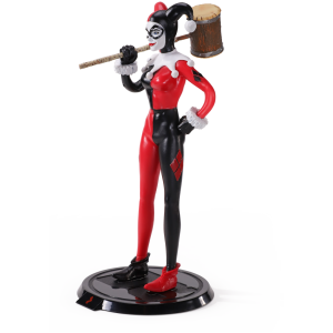 NOBLE COLLECTION DC - SS - HARLEY QUINN JESTER BENDYFIG - slika 4