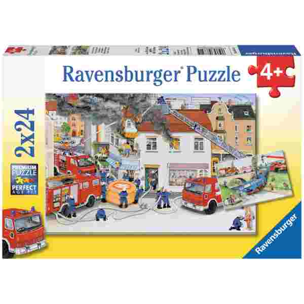 Sestavljanka Z gasilci 2x24d
