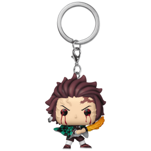 FUNKO POP KEYCHAIN: DEMON SLAYER - TANJIRO (SUN BREATHING)