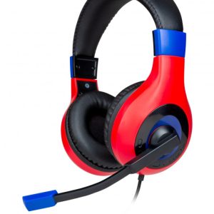 BIGBEN NINTENDO SWITCH HEADSET MARIO RED/BLUE SLUŠALKE