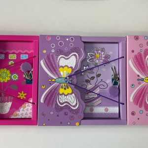 Dnevnik metuljček 3 sort 18x2