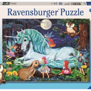 Sestavljanka Samorog in začarani gozd 100d