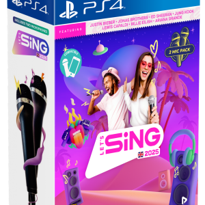 Let's Sing 2025 - Double Mic Bundle (Playstation 4)