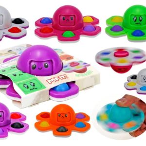 Fidget spinner in hobotnica razpoloženja 2 v 1 (Z)