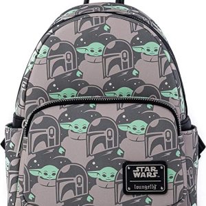 LOUNGEFLY STARWARS THE CHILD AOP MINI NAHRBTNIK