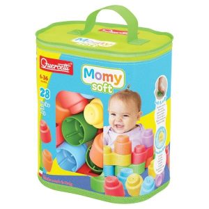 Quercetti Momy Soft Bag – mehke kocke v torbi z zadrgo