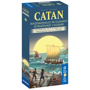 Catan 2025 - dodatek za 5/6 igralca Raziskovalci in gusarji