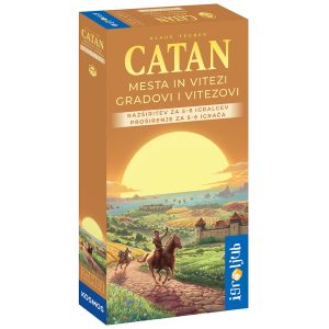 Catan 2025 - dodatek za 5/6 igralca mesta in vitezi